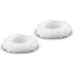 Kärcher Dampfreiniger-Tuchset Microfaserüberzug, Große Rundbürste, Dampfreiniger SC Und SI, 2 Stück