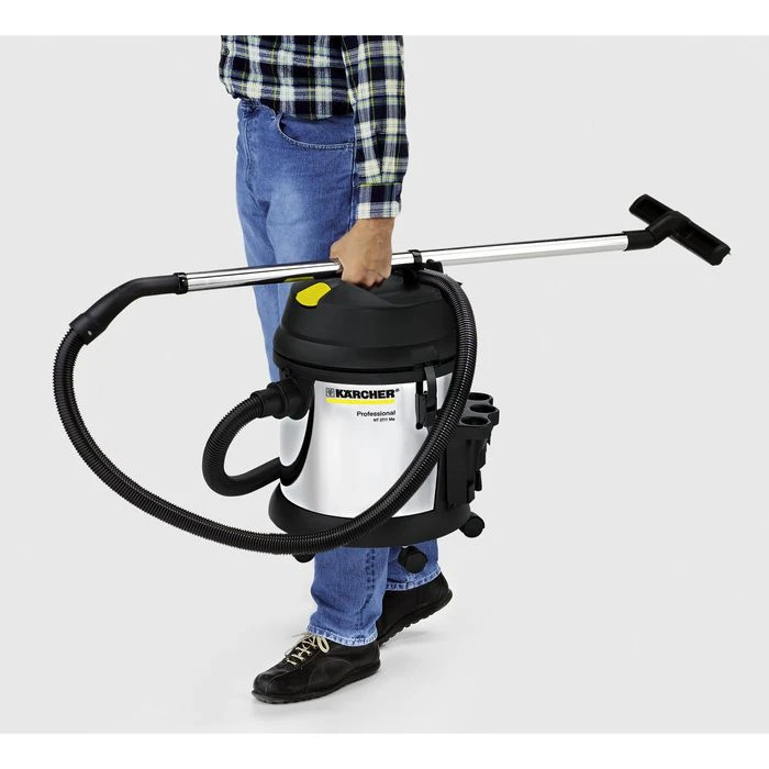 Kärcher Nass-Trockensauger NT 27/1 ME Advanced, 27 Liter, 1380 Watt, Edelstahlbehälter 4 Kärcher Nass-Trockensauger NT 27/1 ME Advanced, 27 Liter, 1380 Watt, Edelstahlbehälter – Bild 2