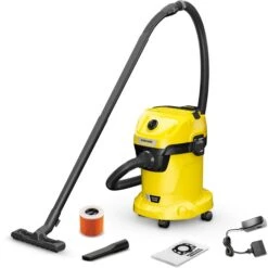 Kärcher Nass-Trockensauger WD 3-18 Battery Set, 1.628-551.0 , 17 Liter, Akku 18V / 5Ah