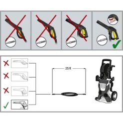 Kärcher Hochdruckschlauch Quick Connect H 9 Q, 2.641-721.0, Für Hochdruckreiniger K2 - K7, 9m -Kärcher 362bfe2d22a73bf5a05e4c4922c5e6a2d35638cc hochdruckschlauch kaercher quick connect h 9 q