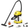 Kärcher Nass-Trockensauger WD 3-18 S Battery Set, 17 Liter, Akku 18V / 5Ah, Edelstahlbehälter -Kärcher 7de6d89baaa7628d96b216fab60454945b8d23d5 nass trockensauger kaercher wd 3 18 s battery set