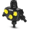 Kärcher Wasserverteiler 3 Wege Verteiler, 2.645-200.0, 3/4 Zoll / 26,5mm, 1 Zoll / 33,3mm -Kärcher 8d20e9cad96397174eef10aaa6f9beaa6ba4b12f wasserverteiler kaercher 3 wege verteiler