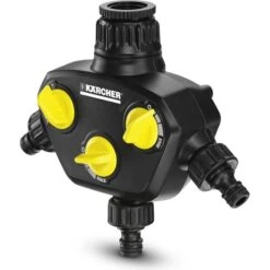 Kärcher Wasserverteiler 3 Wege Verteiler, 2.645-200.0, 3/4 Zoll / 26,5mm, 1 Zoll / 33,3mm