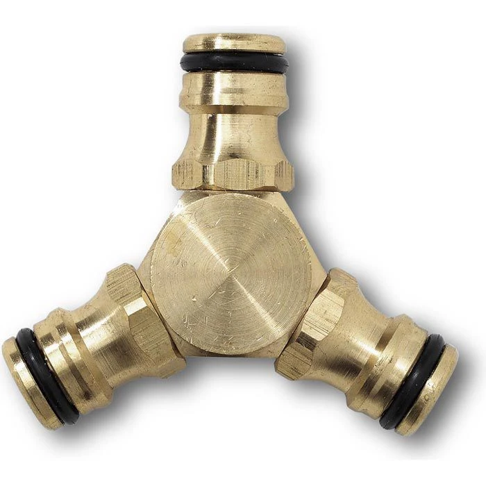 Kärcher Schlauchverbinder 3-Wege-Kupplung Messing, 2.645-101.0, Kupplung Für Kärcher-System 4 Kärcher Schlauchverbinder 3-Wege-Kupplung Messing, 2.645-101.0, Kupplung Für Kärcher-System – Bild 2