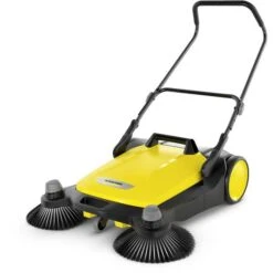 Kärcher Kehrmaschine S 6 Twin, 1.766-460.0, Handkehrmaschine Mit 2 Seitenbesen, 86 Cm