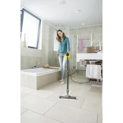 Kärcher SC 1 EasyFix Dampfreiniger, 1.516-330.0, Mit Bodenreinigungs-Set, 1200 Watt, 3 Bar, 200 Ml -Kärcher c6b68abc0888e7ff9a3d9055d3e38a4b3800eb47 dampfreiniger kaercher sc 1 easyfix 1.516 330.0