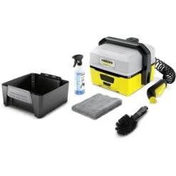 Kärcher Akku-Druckreiniger OC 3 Bike Box, 1.680-017.0, Mobile Outdoor Cleaner, 4 Liter