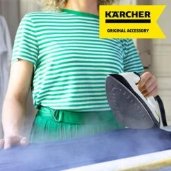 Kärcher Bügelbrettbezug 2.884-969.0, Grau, Für Dampfbügeleisen, 38 X 120 Cm -Kärcher d1ce5a5e32706c3afeda5be9cb91137aefb37020 buegelbrettbezug kaercher 2.884 969.0 grau
