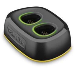 Kärcher Werkzeugakku-Ladegerät Battery Power 4 V, Duo Schnellladegerät Für 2x 4V Stab-Akkus