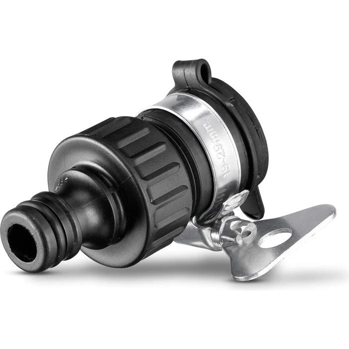 Kärcher Hahnverbinder Hahnanschluss 2.645-256.0, Adapter Für Außen-Wasserhähne Ohne Gewinde 3 Kärcher Hahnverbinder Hahnanschluss 2.645-256.0, Adapter Für Außen-Wasserhähne Ohne Gewinde