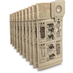 Kärcher Staubsaugerbeutel 6.904-294.0, 10 Stück, Für Bürstsauger Kärcher CV30, CV38, CV48 Serie