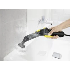 Kärcher Dampfreiniger-Tuchset Microfaserüberzug, Große Rundbürste, Dampfreiniger SC Und SI, 2 Stück -Kärcher f972563870f0c7a49c372e237e889cbc1e3f4d5a dampfreiniger tuchset kaercher microfaserueberzug